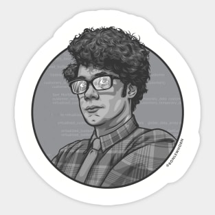 Moss from I.T. Crowd Sticker